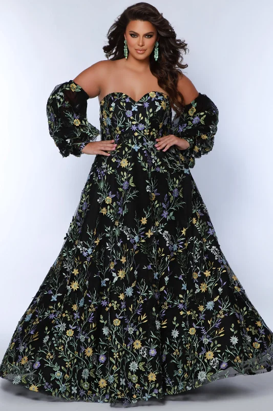 Dreamy Wedding Gown Watch Me Bloom Floral Formal Dress