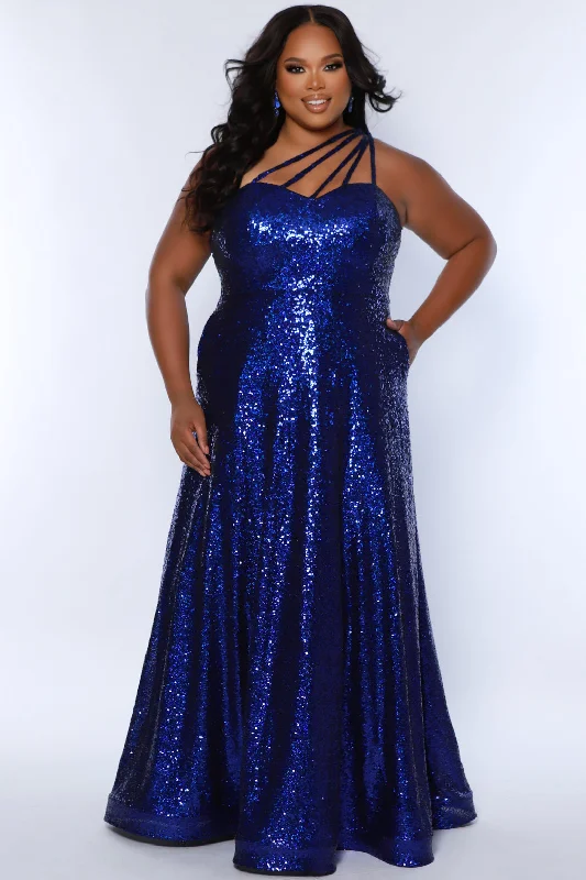 Artistic Embroidered Dress Cosmic Fate Prom Dress