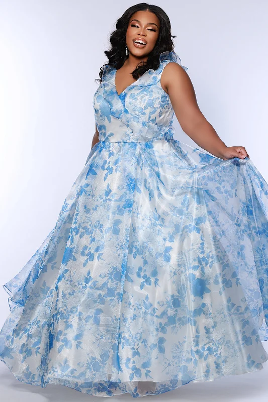 Statement Sleeve Dress Spring Sensation Formal Floral Dress