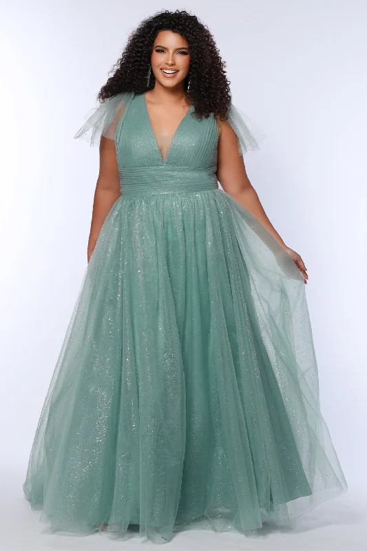 Elegant Beaded Dress Sugar Cookie Prom Dress
