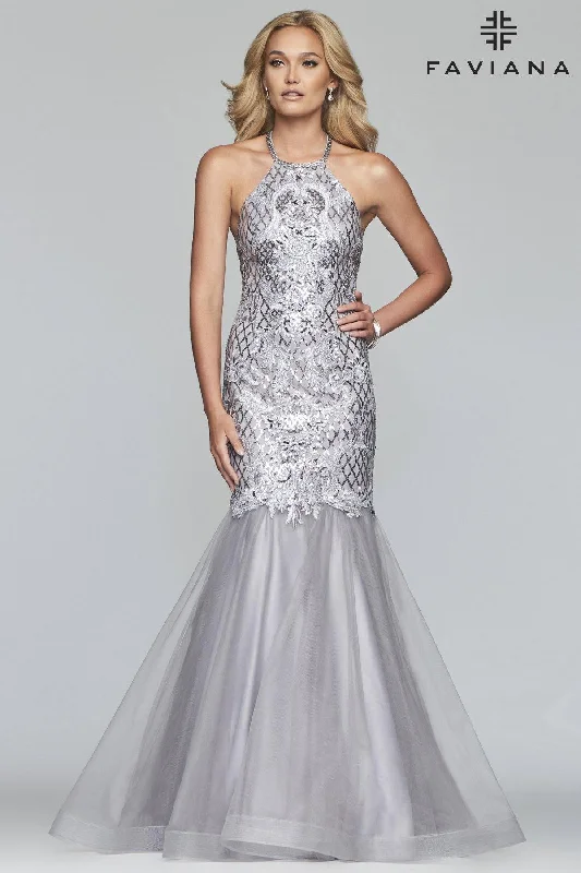 Floor-Length Gown Sexy Long Formal Prom Dress S10221 Sale