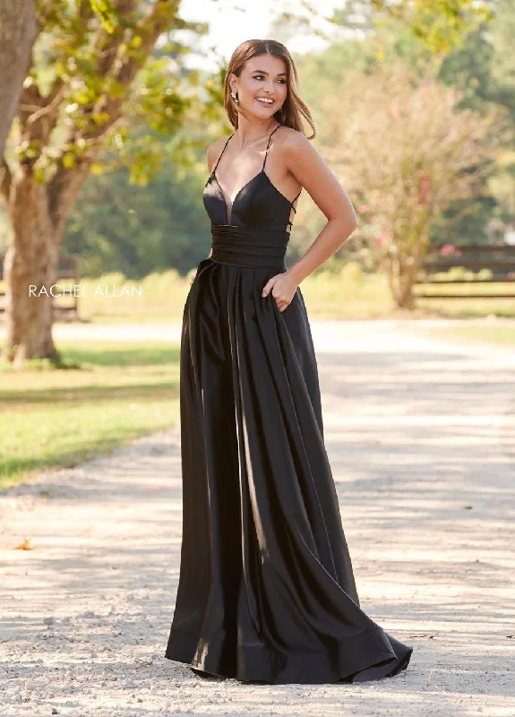 Lavish Evening Gown Rachel Allan Sexy Long Prom Dress Evening Gown