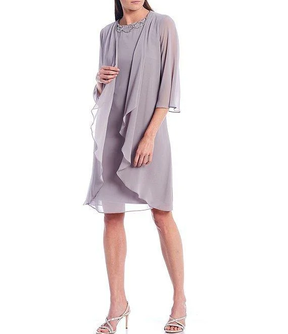 Slit Gown SL Fashion Short Mother of the Bride Dress 9170430