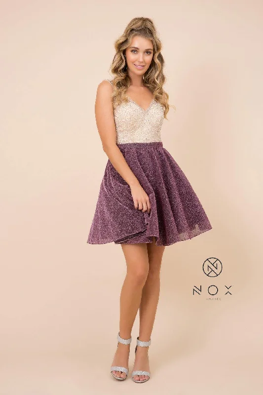 Princess Ball Gown Short Prom Dress Homecoming