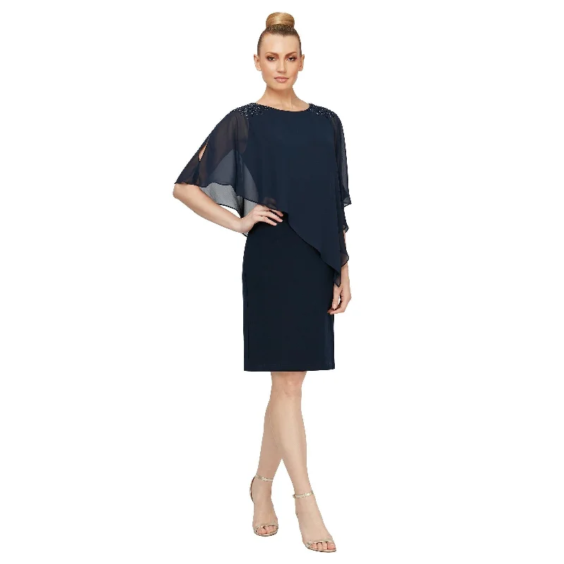 Fashionable Formal Dress SL Fashions Short Mother of the Bride Dress Sale 9170368