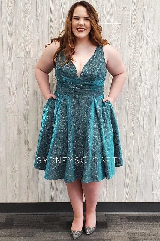 Designer Gown Sydneys Closet Short Homecoming Dress