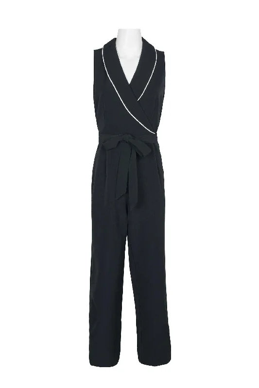 Trendy Evening Gown Tahari Formal Sleeveless Jumpsuit