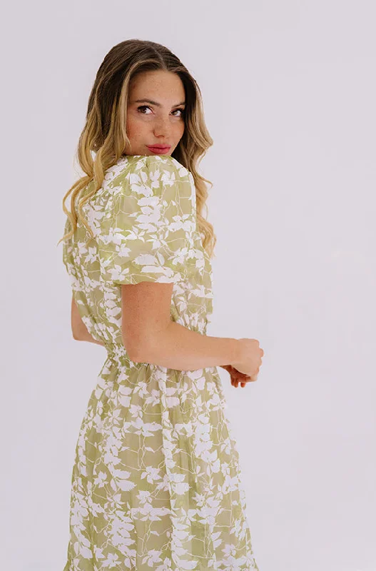 Floral Gown Tara Apple Green Satin Dress – DM Exclusive – Nursing Friendly - Maternity Friendly - FINAL SALE Floral Gown Tara Apple Green Satin Dress – DM Exclusive – Nursing Friendly - Maternity Friendly - FINAL SALE