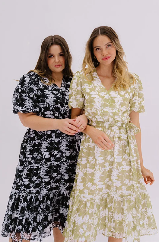 Chic Formal Gown Tara Black Satin Floral Dress – DM Exclusive – Nursing Friendly - Maternity Friendly - FINAL SALE Chic Formal Gown Tara Black Satin Floral Dress – DM Exclusive – Nursing Friendly - Maternity Friendly - FINAL SALE