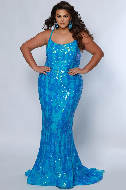 Open Back Dress TE2307