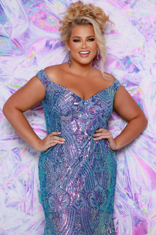 Sequin Gown TE2405