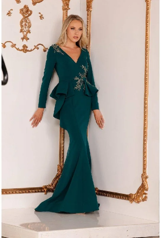 Empire Waist Dress Terani Couture 2111M5259 Formal Long Dress