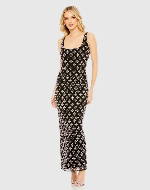 Gorgeous Party Dress Beaded Sheath Dress