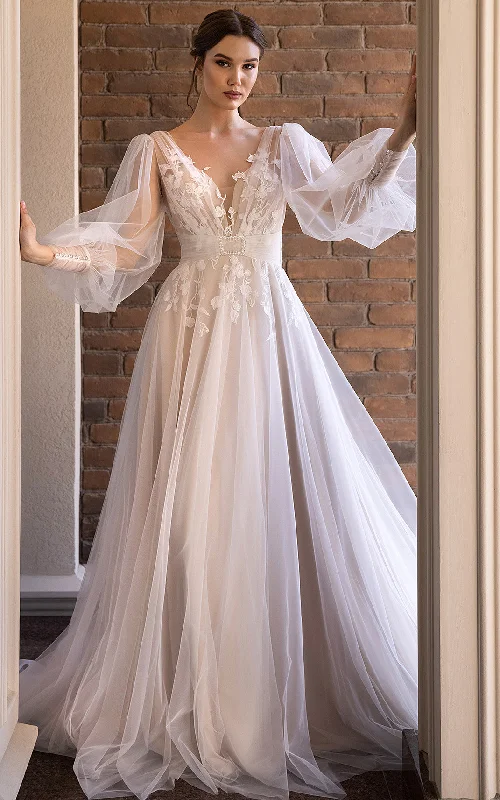 Knee-Length Dress A-Line Casual V-neck Lace Wedding Dress With Deep-V Back And Appliques-716705 Knee-Length Dress A-Line Casual V-neck Lace Wedding Dress With Deep-V Back And Appliques-716705
