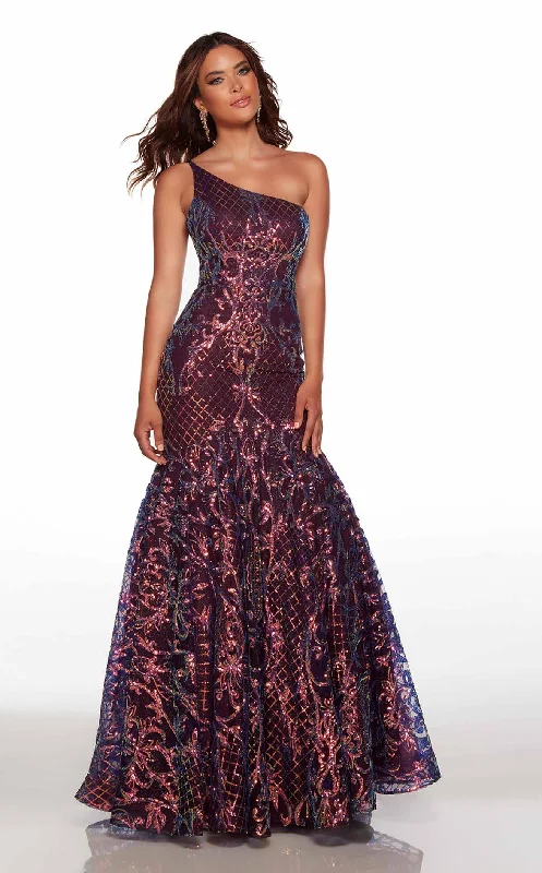 Sparkly Mermaid Dress Alyce 61421 Dress