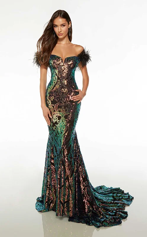 Statement Chiffon Dress Alyce 61595 Dress