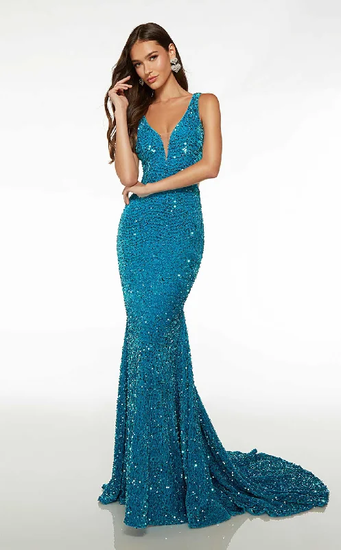 Puffy Formal Dress Alyce 61619 Dress