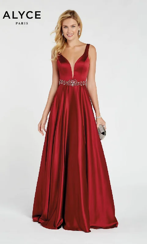 Draped Gown Alyce Paris 1422 Dress