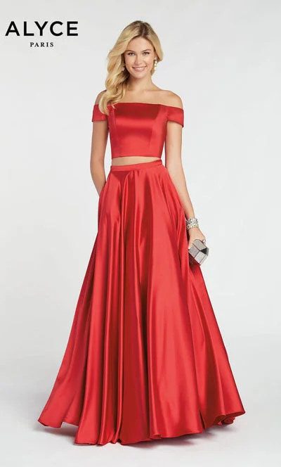 Organza Dress Alyce Paris 1426 Dress