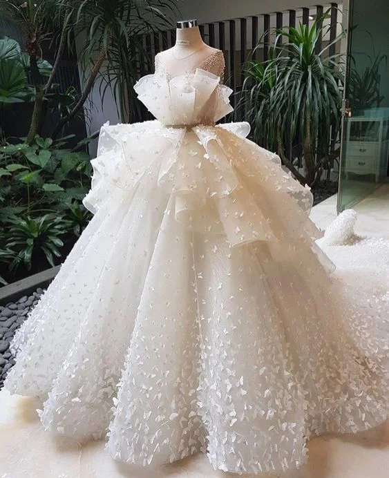 Fringe Gown Amazing wedding dress    fg1113