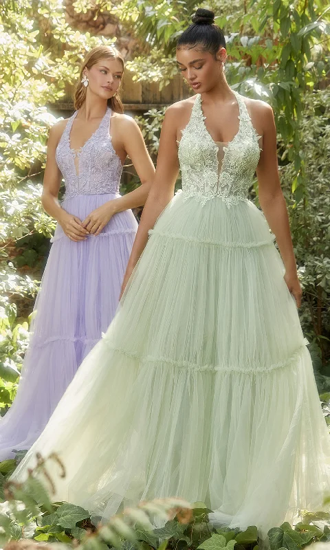 Embellished Maxi Dress Andrea and Leo A1206