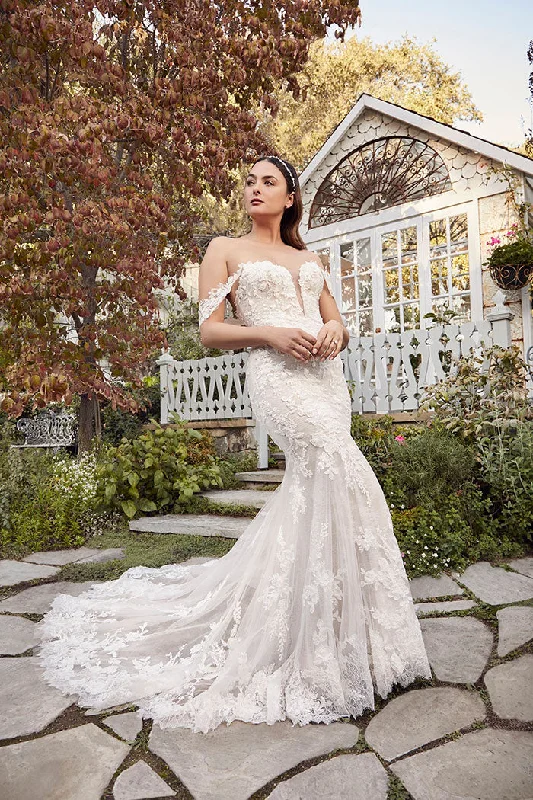 Glamorous Formal Dress Casablanca Bridal 2491 detachable sleeves strapless plunging neckline lace fit and flare floral appliques sequin beading long gown Glamorous Formal Dress Casablanca Bridal 2491 detachable sleeves strapless plunging neckline lace fit and flare floral appliques sequin beading long gown