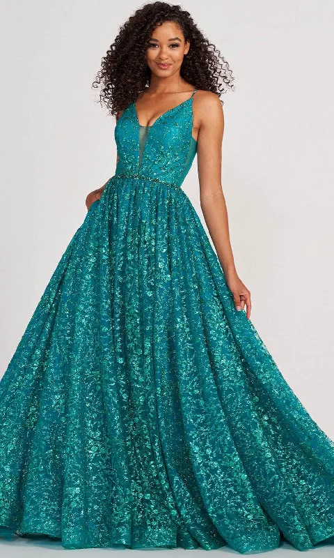 Perfect Prom Dress Colette for Mon Cheri CL2016 - Sleeveless V-Neck Prom Gown