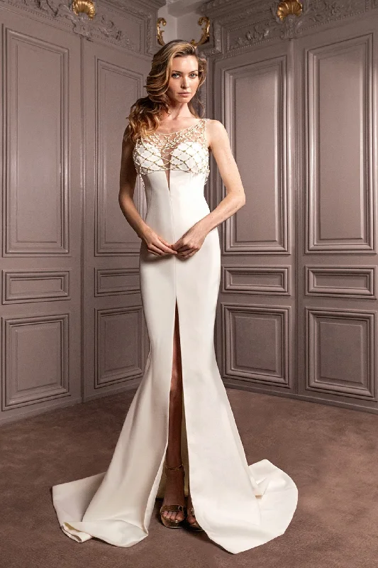 Ruffled Dress Gatti Nolli GA6999