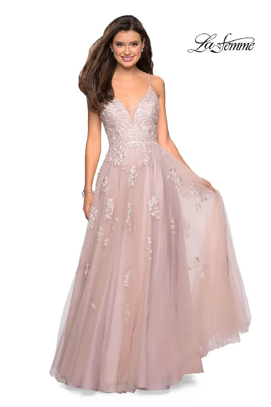 Bodycon Gown Gigi by La Femme 27320 Dress
