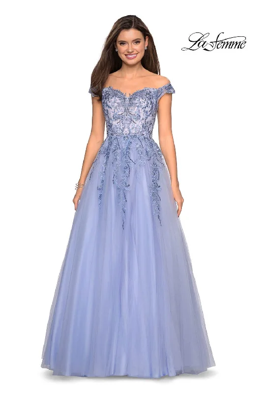 Floral Gown Gigi by La Femme 27595 Dress