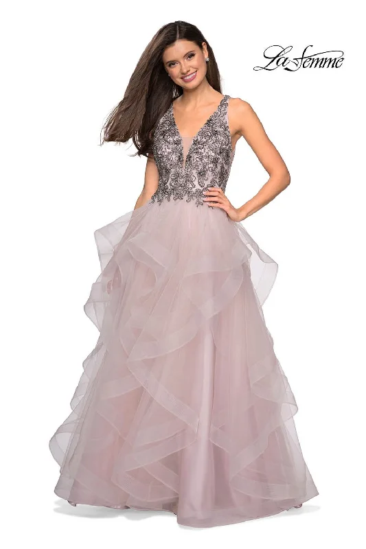 Classic Evening Dress Gigi by La Femme 27649 Dress
