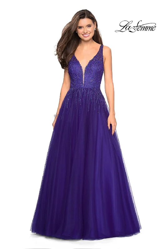 Simple Formal Dress Gigi by La Femme 27688 Dress