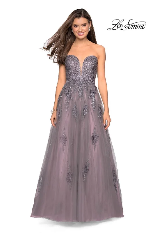 Embellished Dress Gigi by La Femme 27767 Dress
