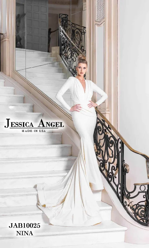 Simple Chiffon Dress Jessica Angel 10025