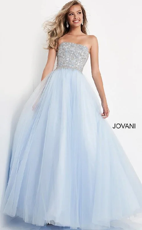 Vintage Gown Jovani 04710 Prom Long Strapless Ball Gown K