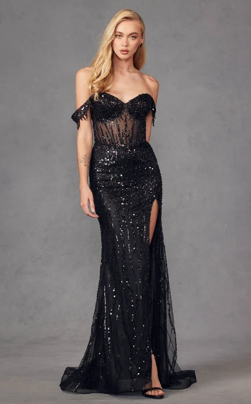 Satin Mermaid Dress Juliet JT2471L Dress