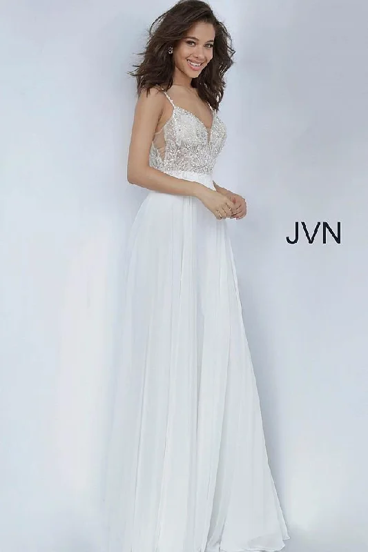 Satin Mermaid Dress Jovani 4395 Wedding Long Dress