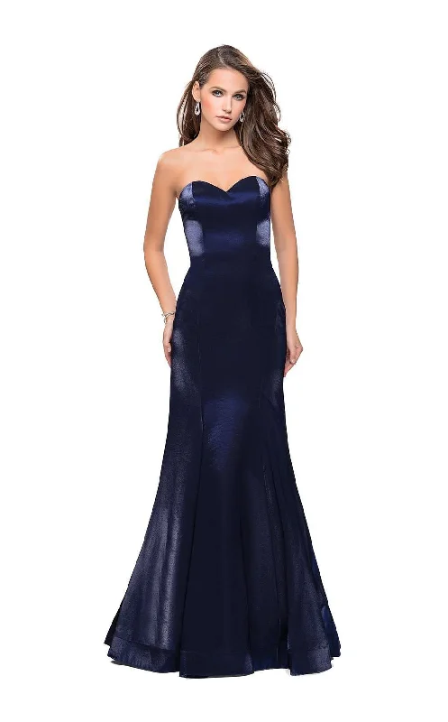 Burgundy Maxi Dress La Femme 25383 Dress