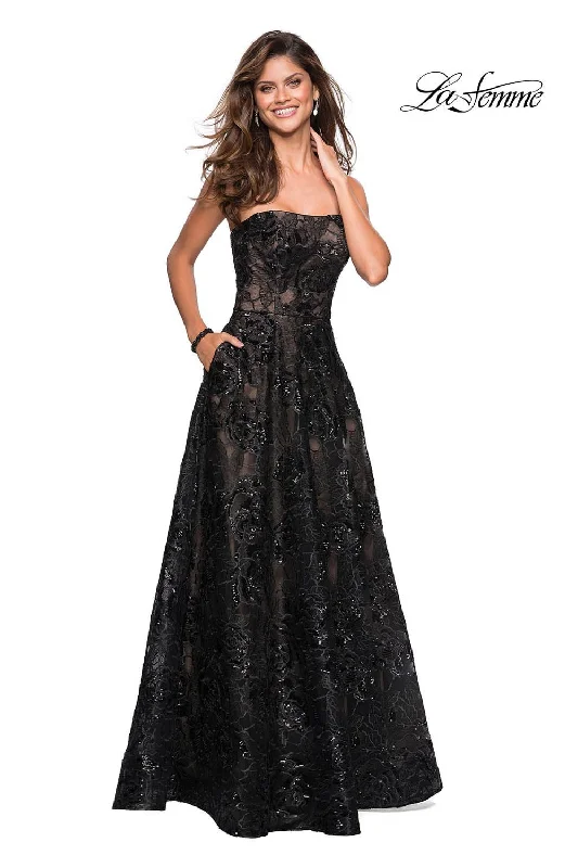 Winter Ball Gown La Femme 27164 Dress