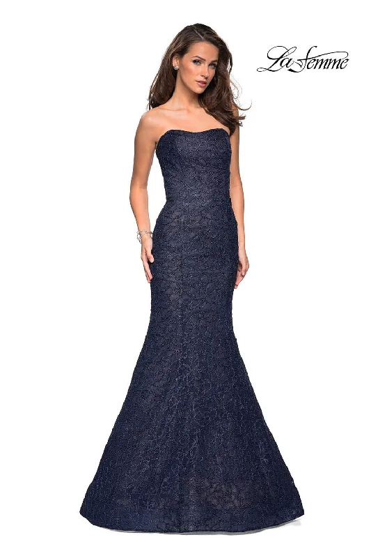 Halter Gown La Femme 27267 Dress