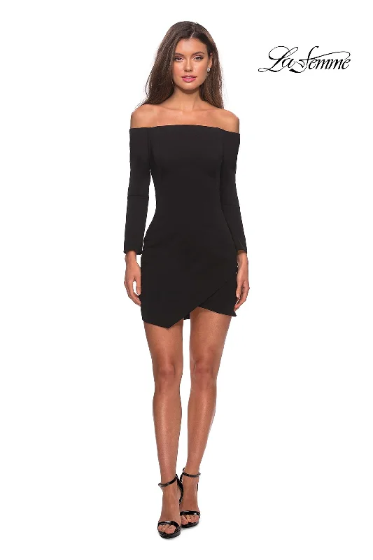 Backless Dress La Femme 28182 Dress