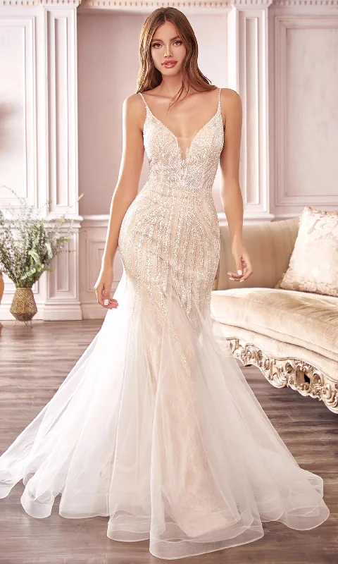 Polka Dot Gown Cinderella Divine Bridals CDS401