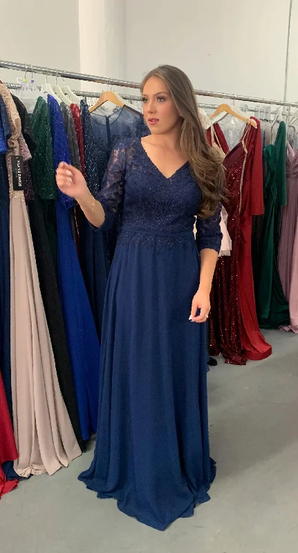 Off-White Gown Long Mother of the Bride Dress Sale