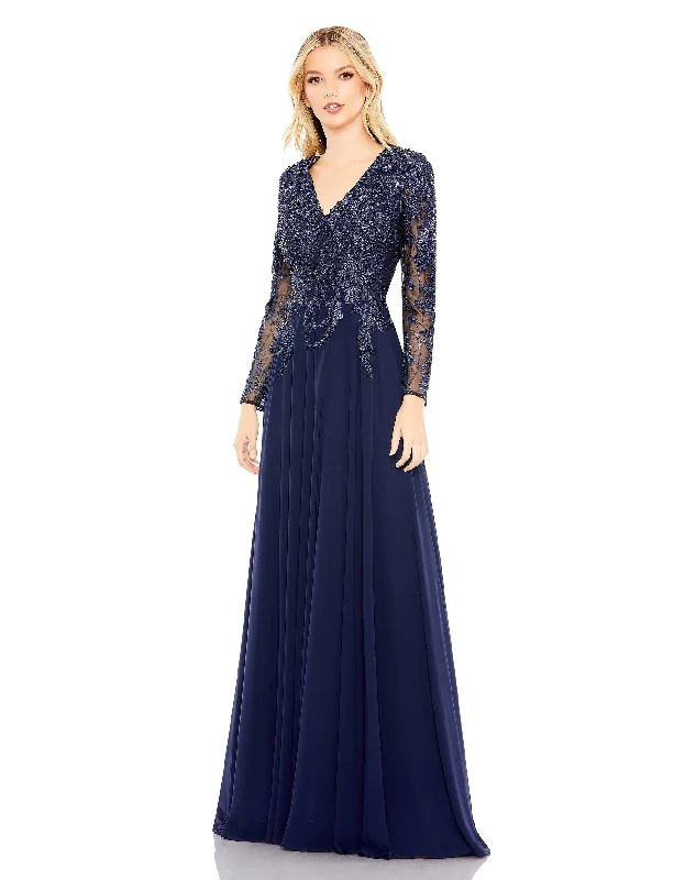 Asymmetrical Gown Mac Duggal 20388 Dress