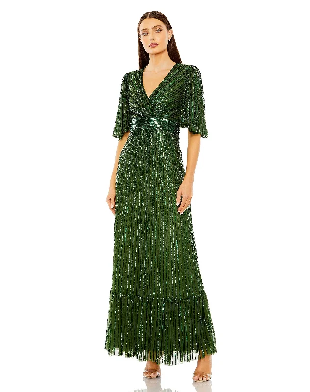 Chic Satin Dress Mac Duggal 23010 Dress