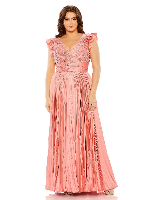 Metallic Formal Dress Mac Duggal 77006 Dress