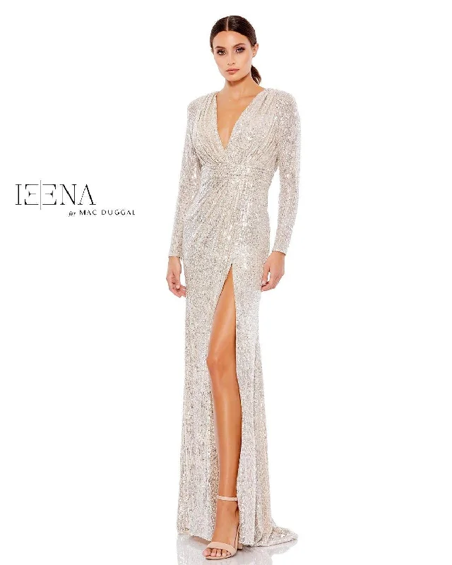 Slit Gown Mac Duggal 26490 Prom Long Sleeve Sexy Dress Sale