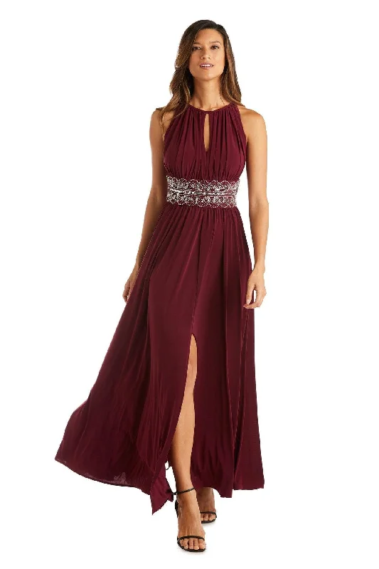 Trendy Evening Gown R&M Richards 1328P Long Formal Petite Dress Sale