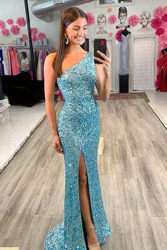 Satin Slip Dress Sequence dress prom dress wedding reception bridal dress    fg1290