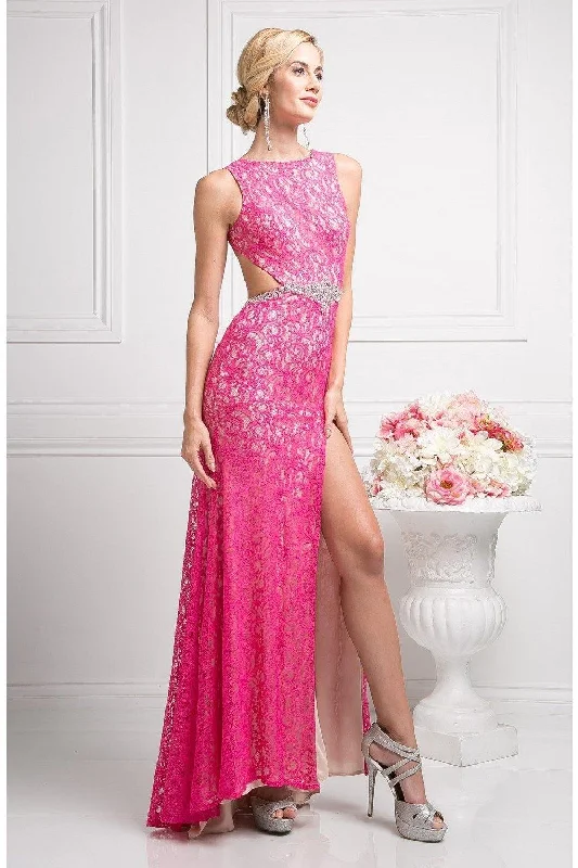 Glitter Dress Cinderella Divine CP807 Sexy Prom Long Dress